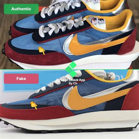 nike sacai waffle real vs fake|nike sacai waffle price.